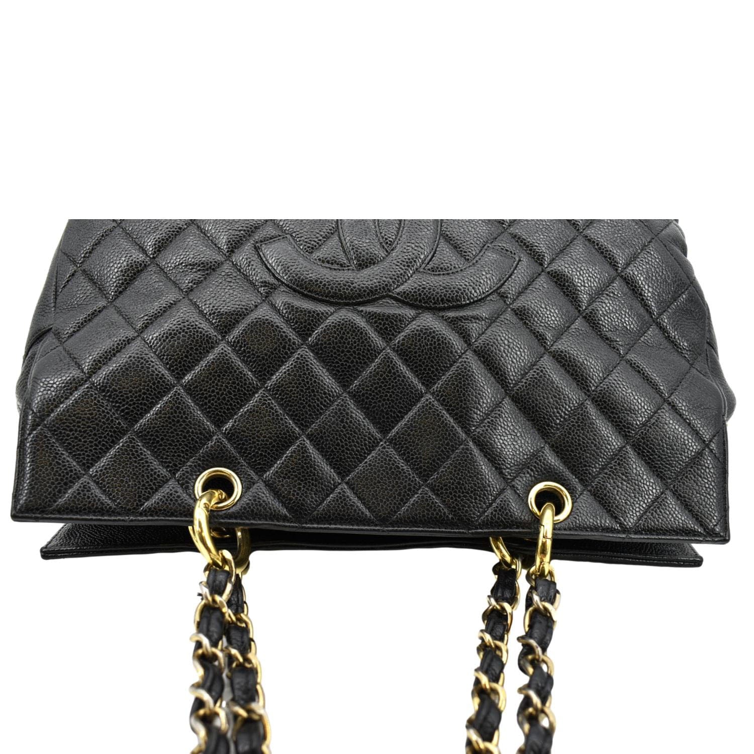 Chanel Grand Shopping Tote Quilted Caviar Auction