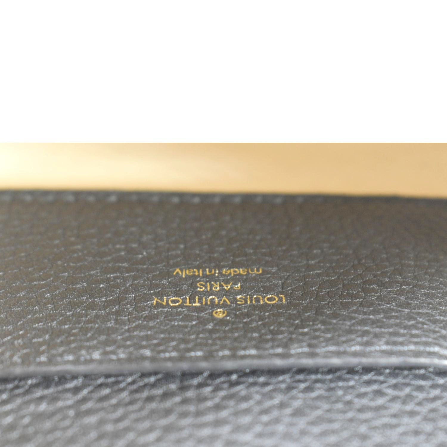 LOUIS VUITTON Smooth Calfskin LV Pont 9 Compact Wallet Creme | FASHIONPHILE
