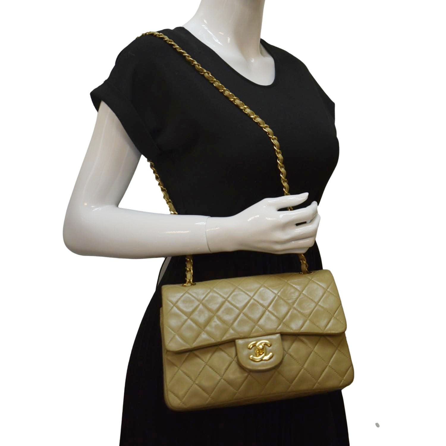 Chanel Classic Flap Bag, Beige