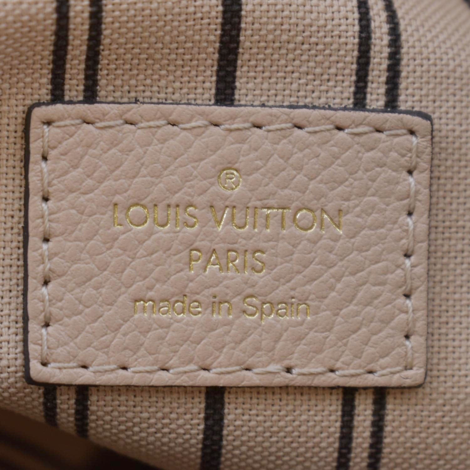 Louis Vuitton, Bags, Louis Vuitton Empreinte Artsy Mm Infini Hobo Monogram  Empreinte Leather M93448