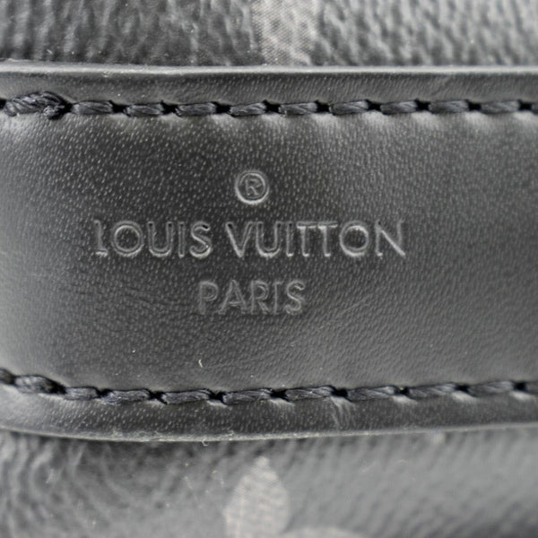 LOUIS VUITTON District PM Monogram Eclipse Messenger Bag Black