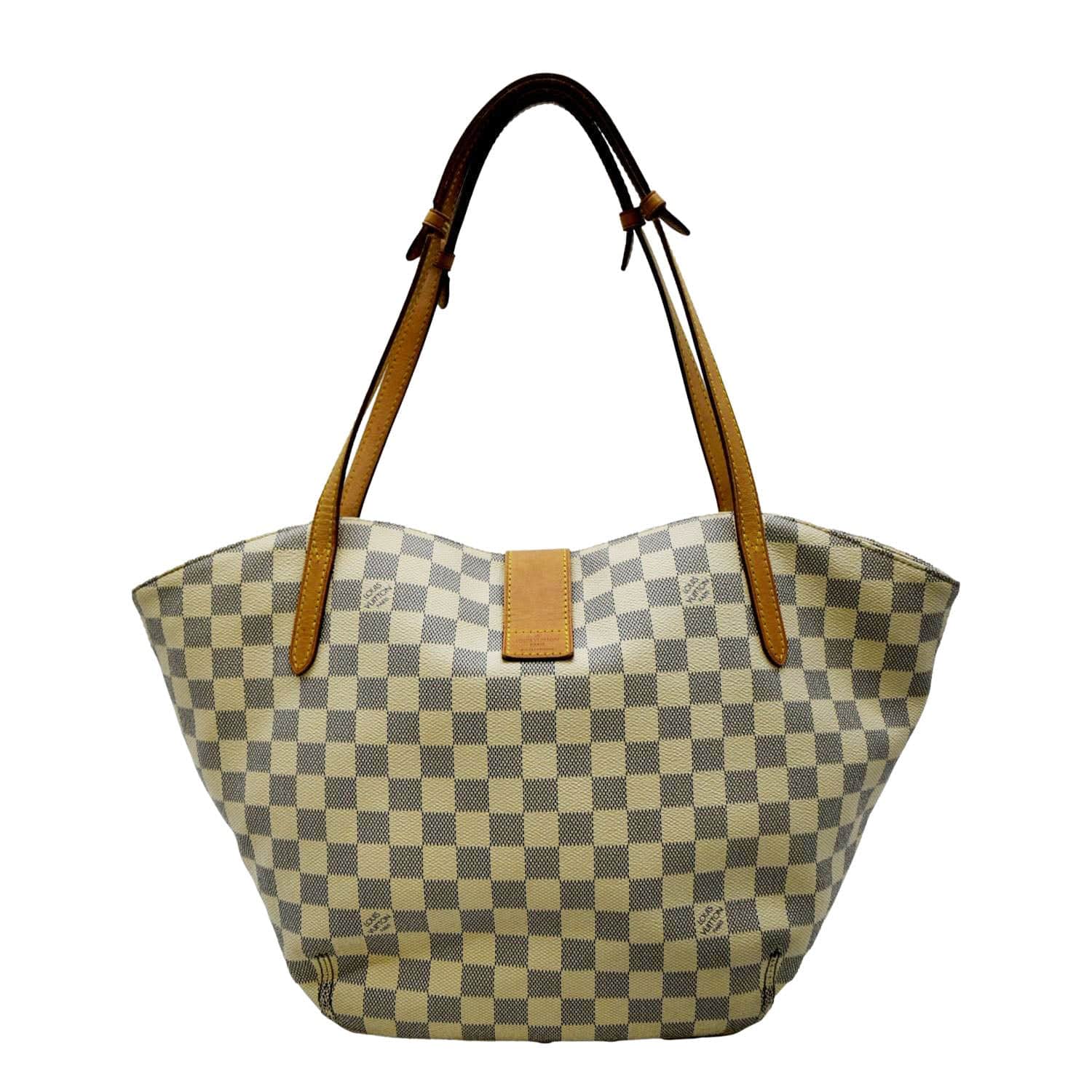 Louis Vuitton Damier Azur Salina PM Tote Shoulder Bag