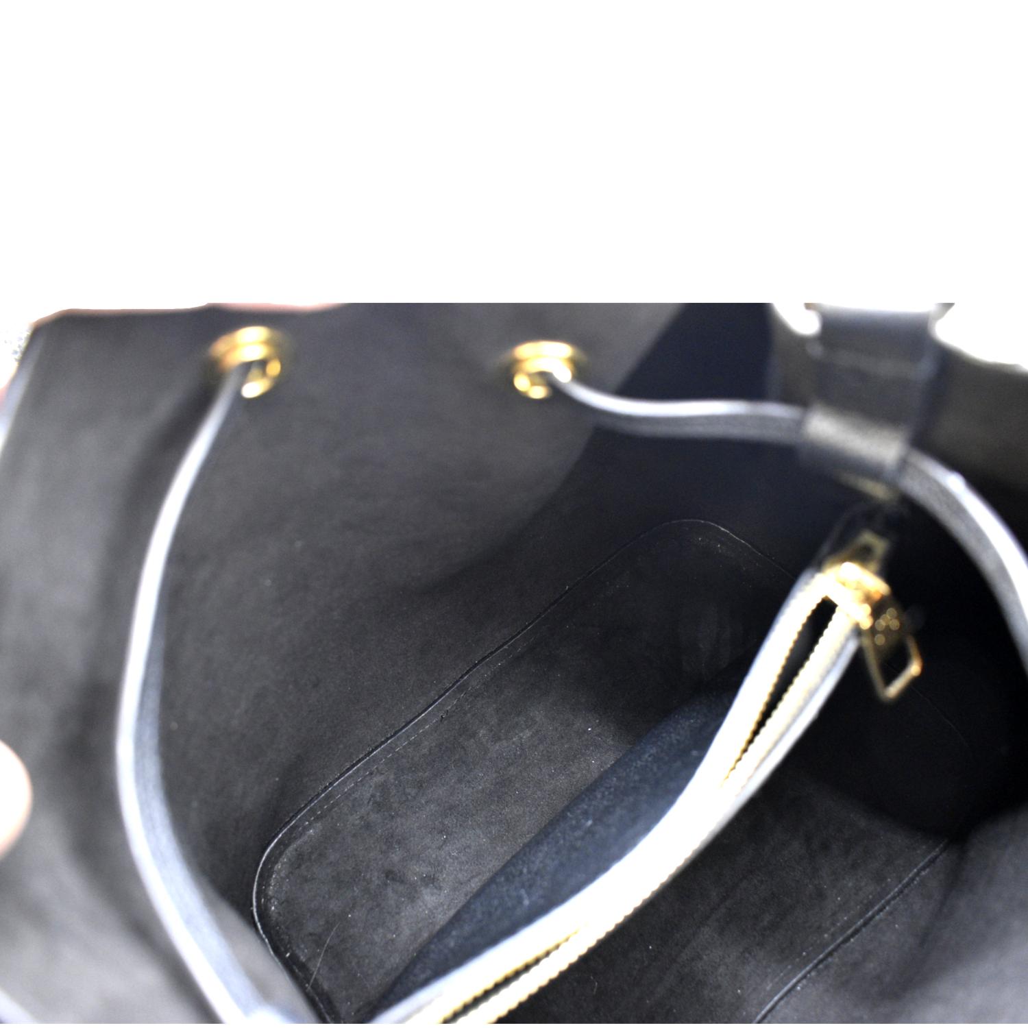 Louis Vuitton NeoNoe MM Bucket Bag Monogram Empreinte Leather