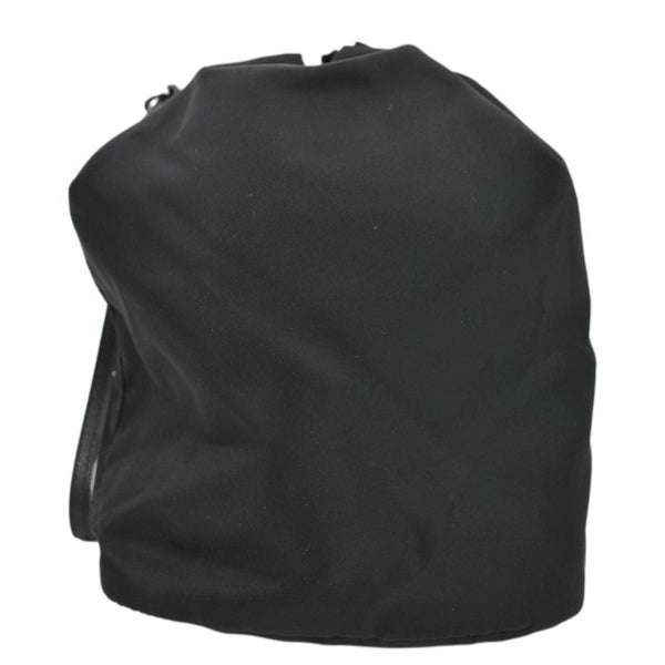 PRADA Nylon Bucket Bag Black