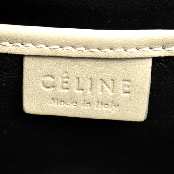 CELINE Nano Luggage Calfskin Leather Shoulder Bag Tricolor