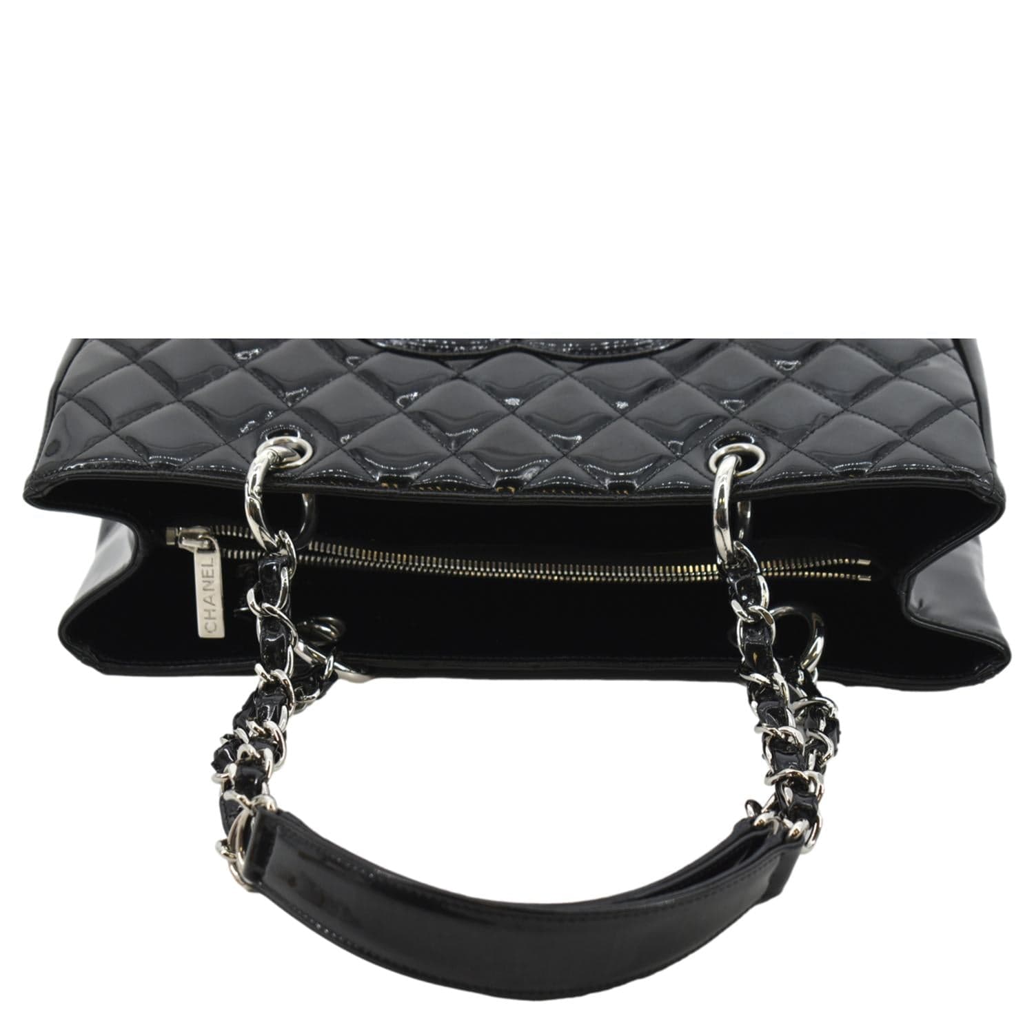Chanel Black Caviar Grand Shopper Tote GST Bag SHW 67160 For Sale