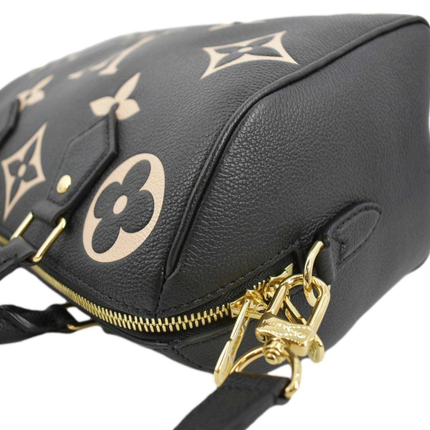 Speedy Bandoulière 25 Bicolor Monogram Empreinte Leather - Women - Handbags