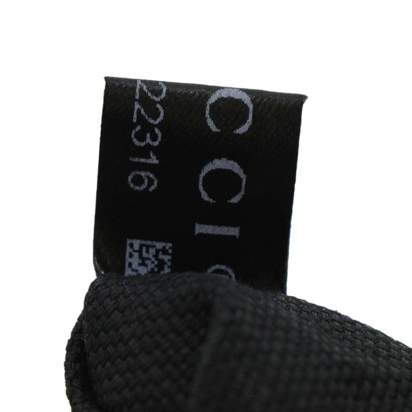 GUCCI GG Supreme Canvas Square Messenger Bag Black 474137