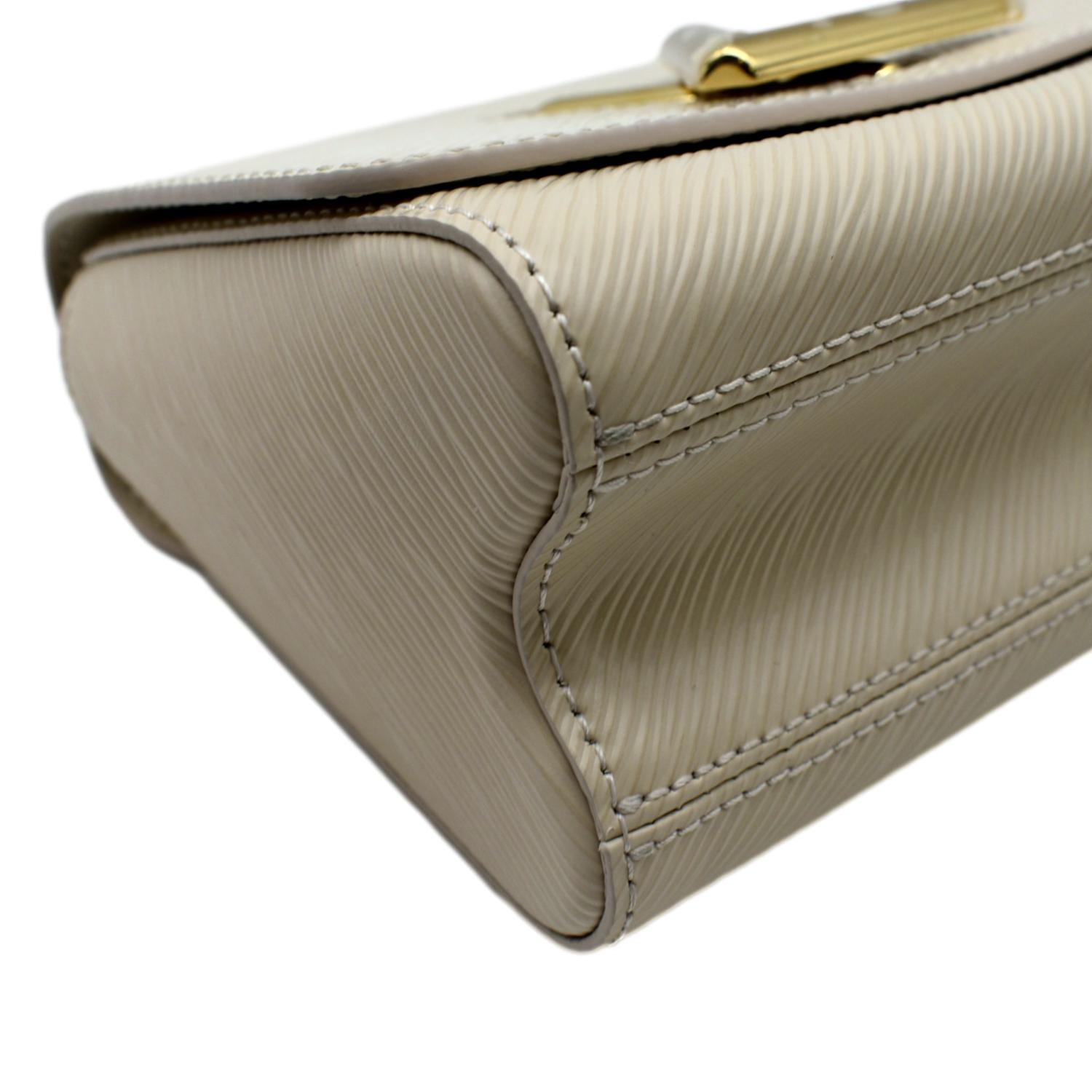 Twist leather crossbody bag Louis Vuitton Beige in Leather - 31983832