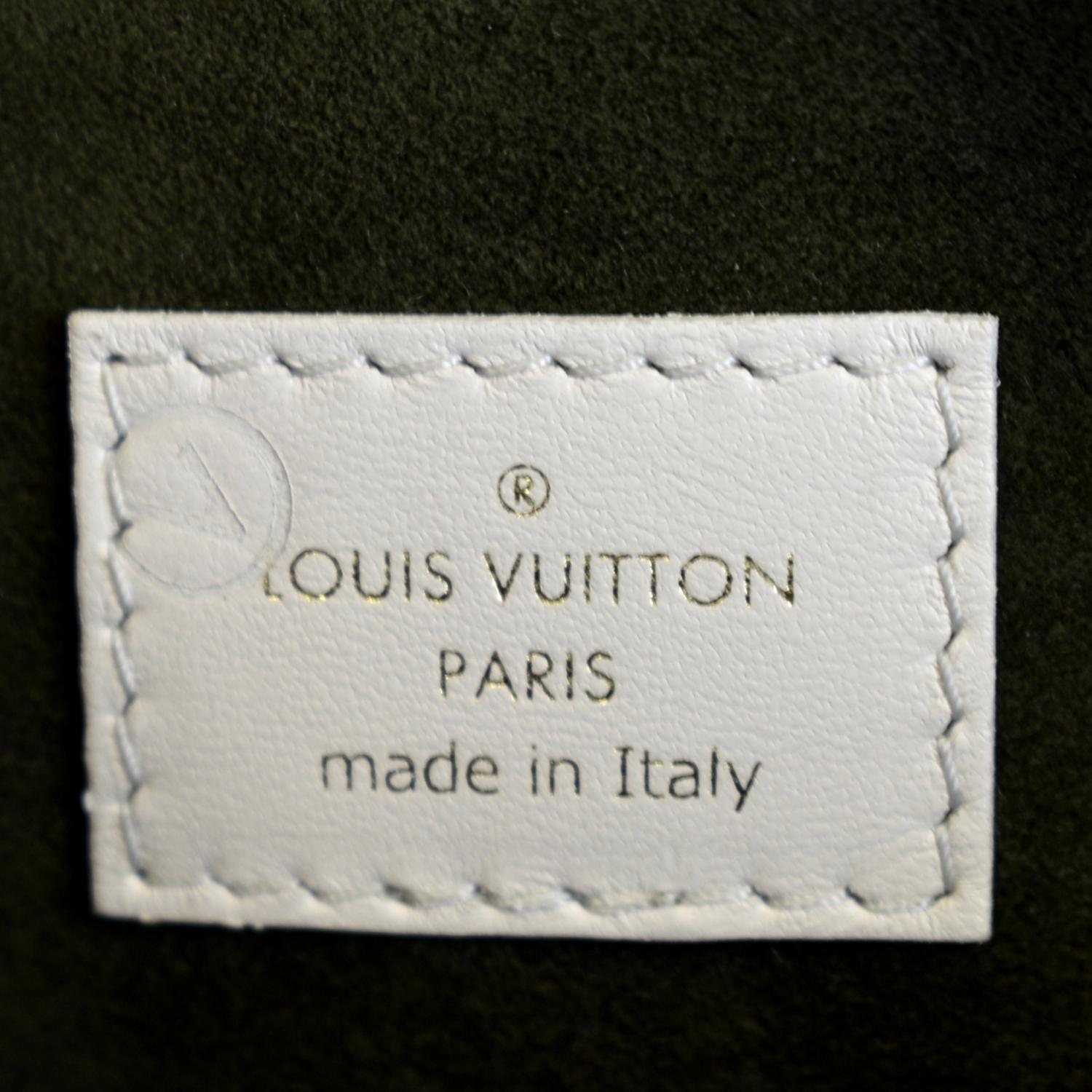 Louis Vuitton Metallic Silver Monogram Embossed Puffy Lambskin