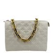 LOUIS VUITTON Coussin PM Monogram Embossed Shoulder Bag Creme