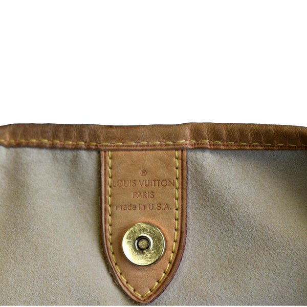 LOUIS VUITTON Galliera PM Monogram Canvas Hobo Shoulder Bag Brown