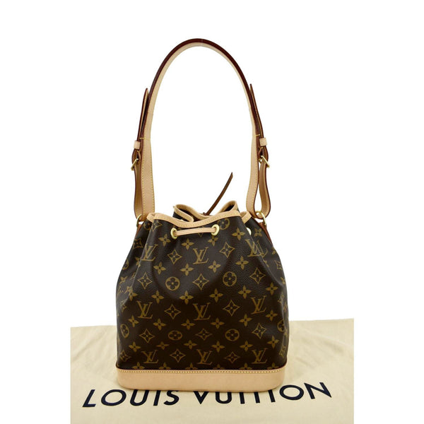 LOUIS VUITTON Petit Noe NM Monogram Canvas Shoulder Bag Brown