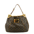 LOUIS VUITTON Galliera PM Monogram Canvas Hobo Shoulder Bag Brown