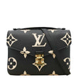 LOUIS VUITTON Pochette Empreinte Leather Crossbody Bag Bicolor fron look