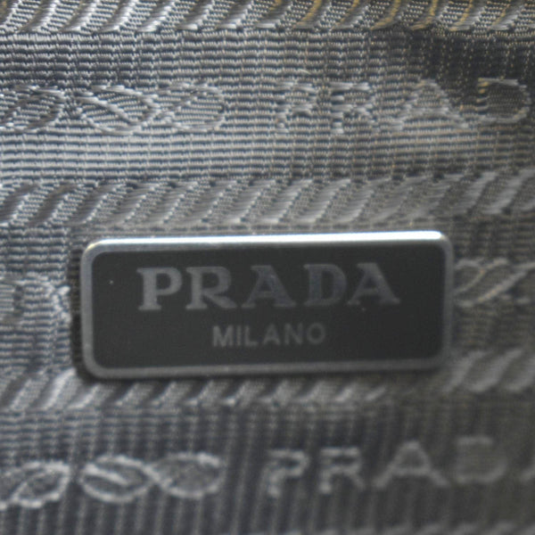 PRADA Nylon Bucket Bag Black