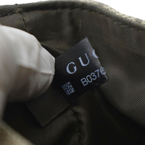 GUCCI Diaper GG Canvas Shoulder Bag Beige 211131