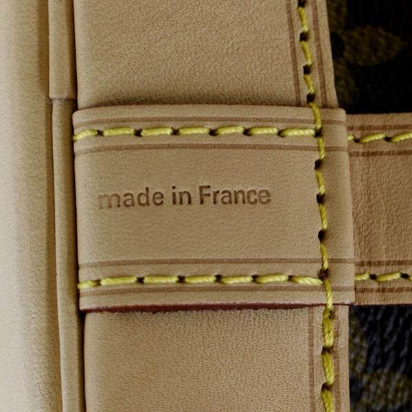 LOUIS VUITTON Petit Noe NM Monogram Canvas Shoulder Bag Brown