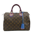 LOUIS VUITTON Totem Speedy 30 Monogram Canvas Satchel Bag Magenta