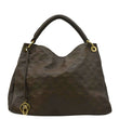 LOUIS VUITTON Artsy MM Monogram Empreinte Leather Hobo Bag Brown