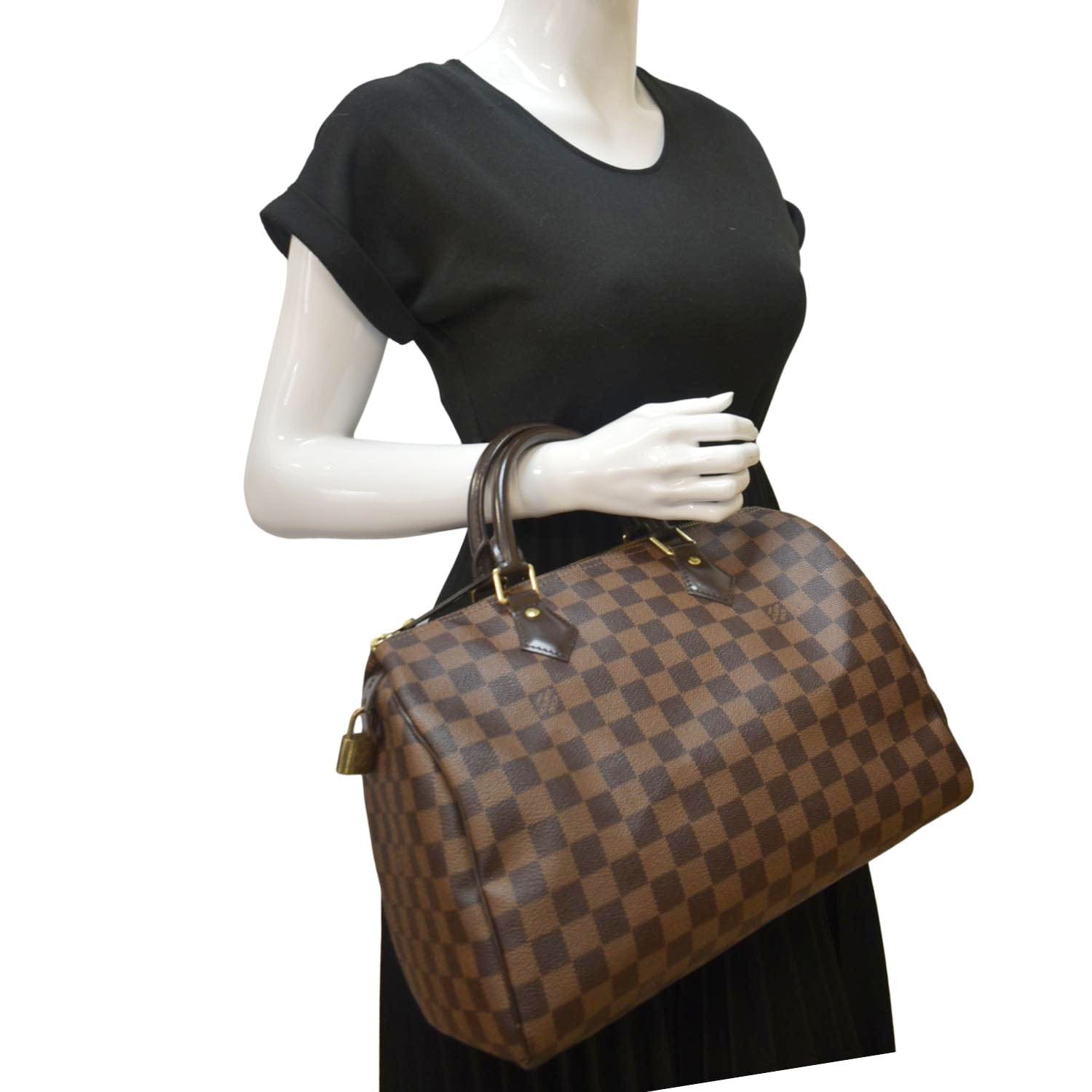 Lv Speedy Louis Vuitton Bag Damier Ebene Vuitton Bag Preloved