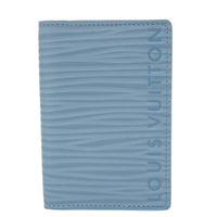LOUIS VUITTON Epi Leather Pocket Organizer Sky Blue