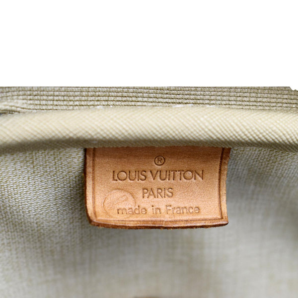 LOUIS VUITTON Deauville Bowling Monogram Canvas Satchel Bag Brown