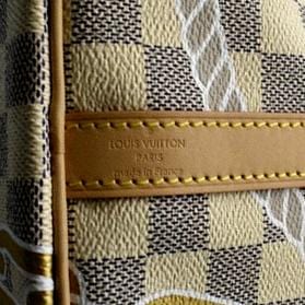 Louis Vuitton Limited Edition Nautical Damier Azur Speedy Bandouliere – ASC  Resale