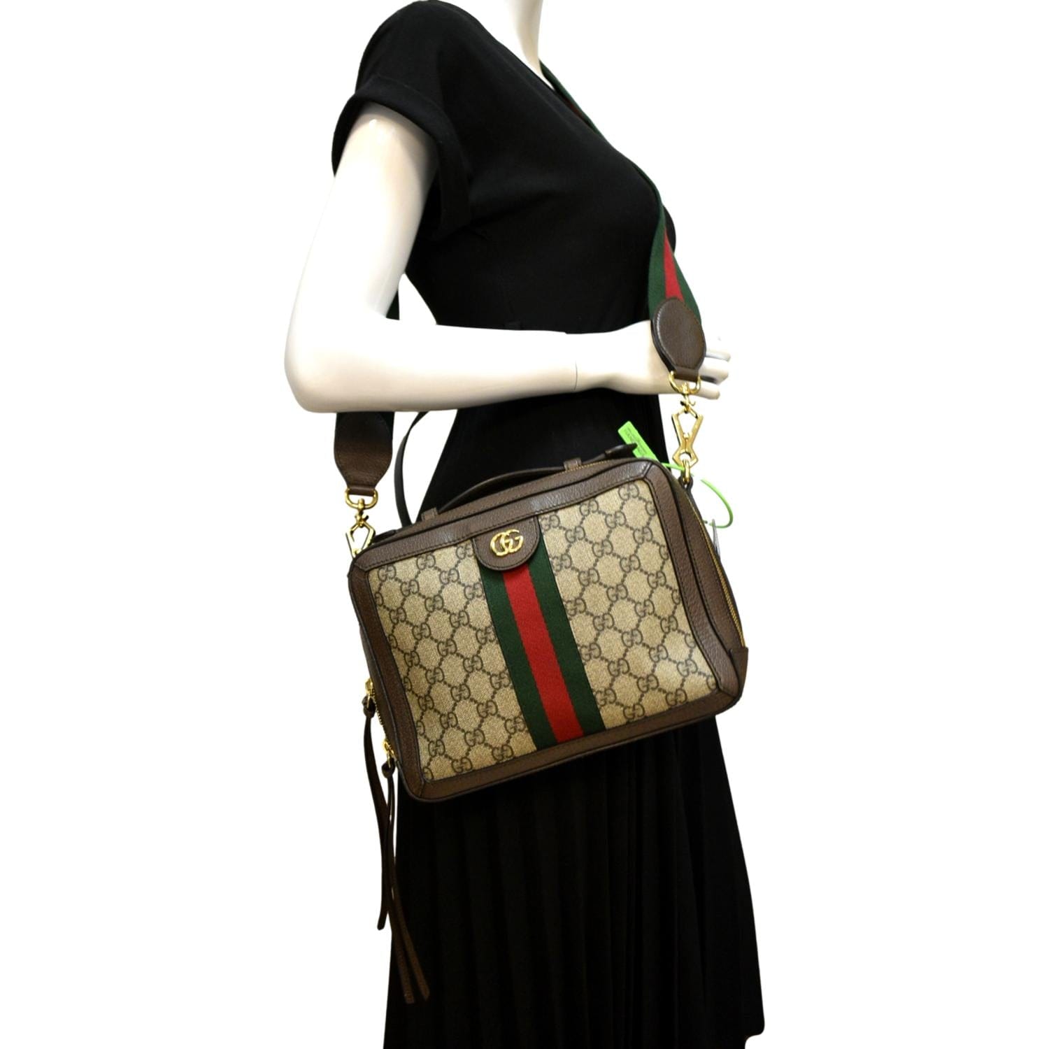 Gucci Beige Small Ophidia GG Shoulder Bag for Women