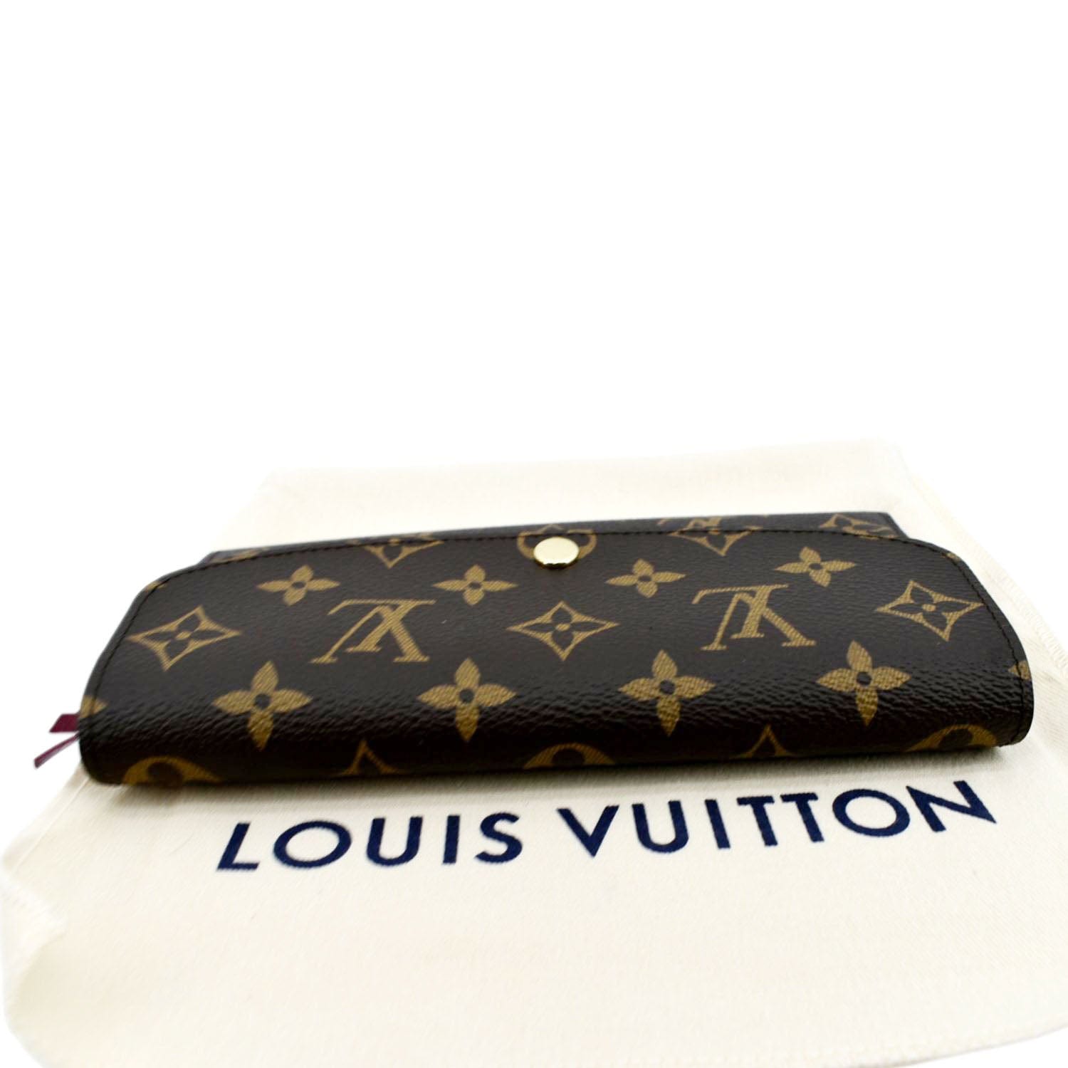 Louis Vuitton Emilie Wallet Monogram Canvas Pouch