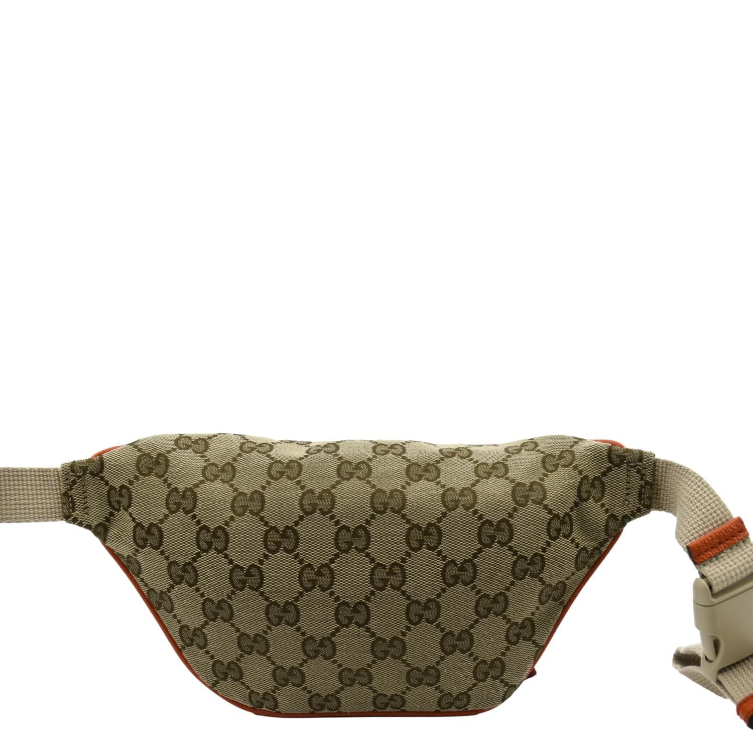 GUCCI X North Face Canvas Waist Belt Bag Beige 650299