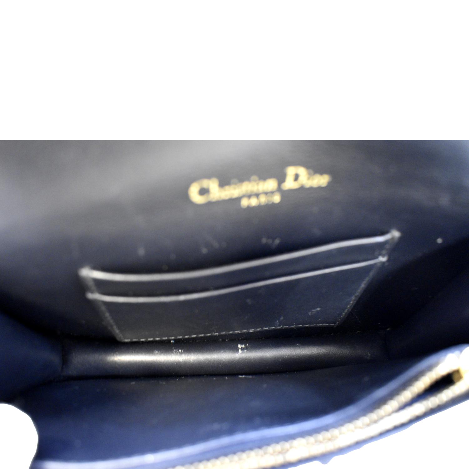 CHRISTIAN DIOR Oblique Saddle Belt Bag Blue 1261330