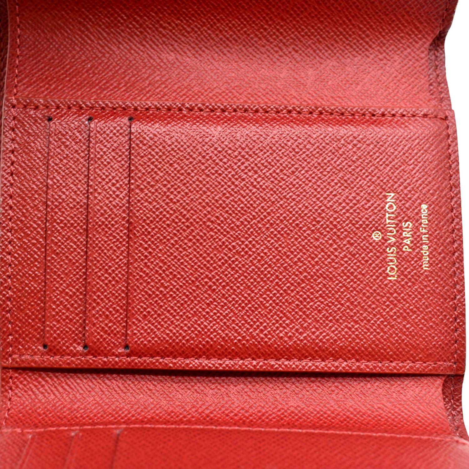 Women's Wallet in Damier Canvas & Leather Victorine