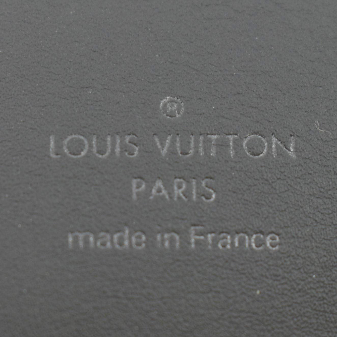 Louis Vuitton Monogramm Eclipse Reverse Doppel Handytasche NM M81321  90194289