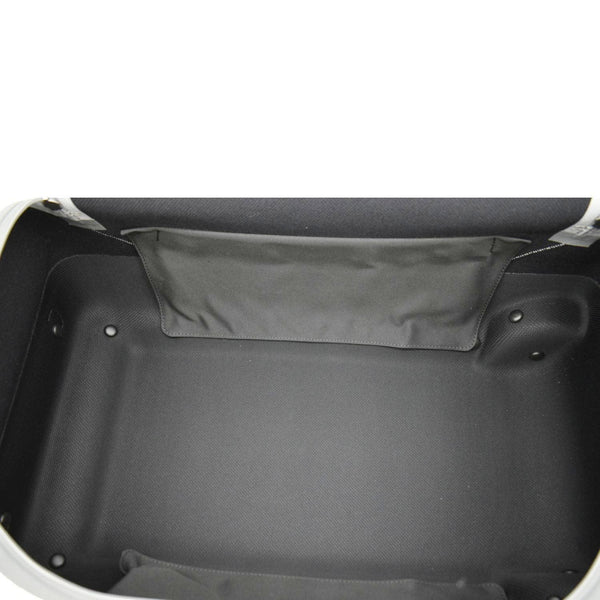 LOUIS VUITTON Horizon Soft 55 Jacquard knit Rolling Duffle Bag Grey