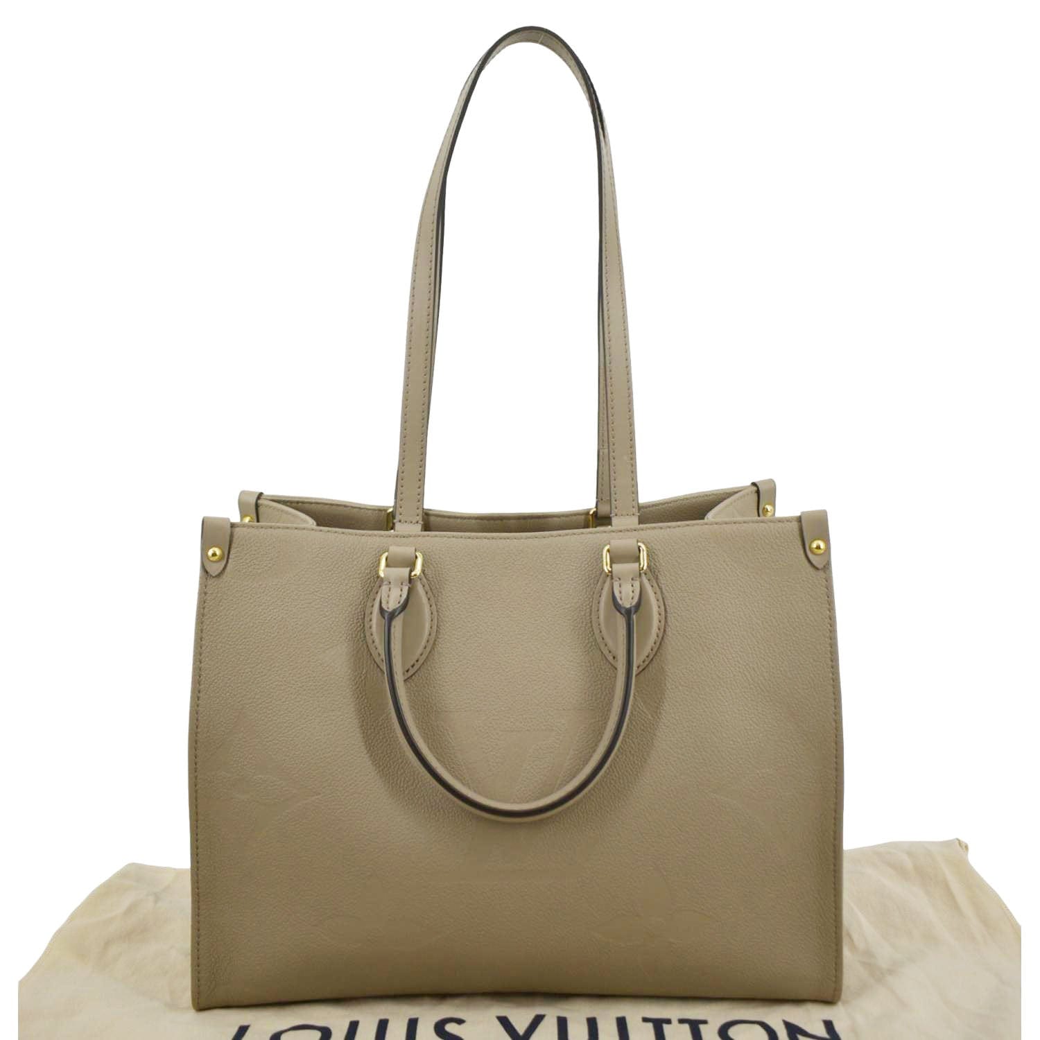 Louis Vuitton Monogram Giant Empreinte Leather Carryall Bag