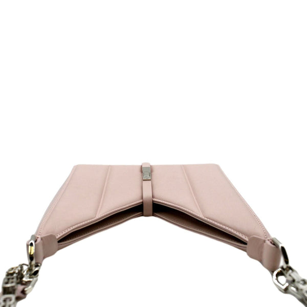 GIVENCHY Mini Cut Out Leather Shoulder Bag Pink