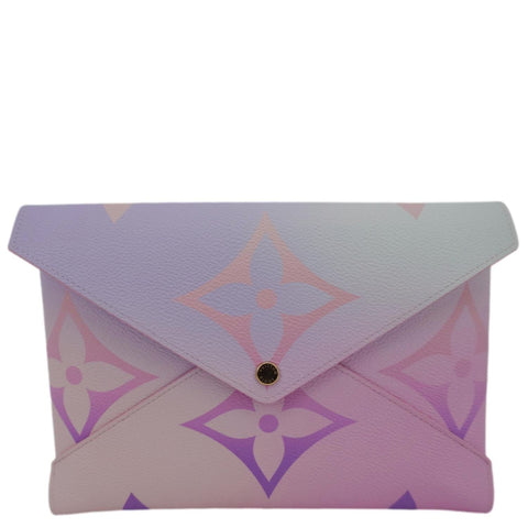 LOUIS VUITTON Kirigami Large Monogram Giant Spring In The City Pochette Sunrise Pastel
