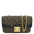LOUIS VUITTON Marceau Monogram Canvas Shoulder Bag Black