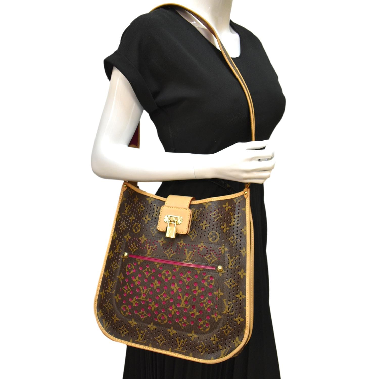 Louis Vuitton Monogram Perforated Musette Bag - Brown Shoulder
