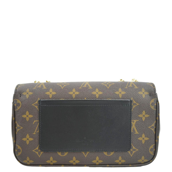 LOUIS VUITTON Marceau Monogram Canvas Shoulder Bag Black