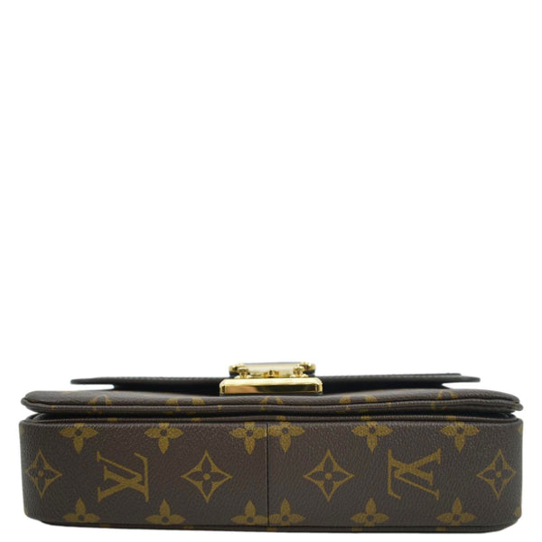 LOUIS VUITTON Marceau Monogram Canvas Shoulder Bag Black