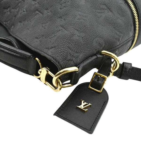 LOUIS VUITTON Melie Empreinte Leather Hobo Shoulder Bag Black