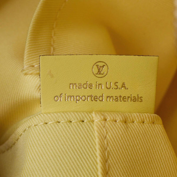 LOUIS VUITTON Saintonge Damier Azur Crossbody Bag White