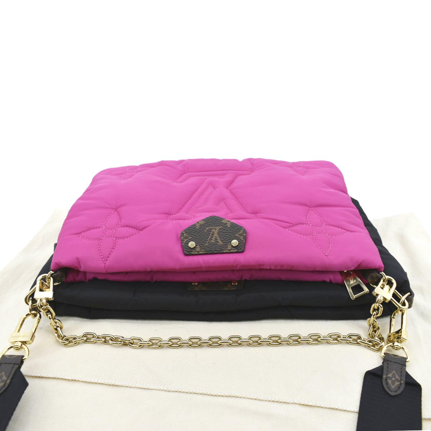 LOUIS VUITTON Maxi Multi Pochette Econyl Shoulder Bag Fuchsia