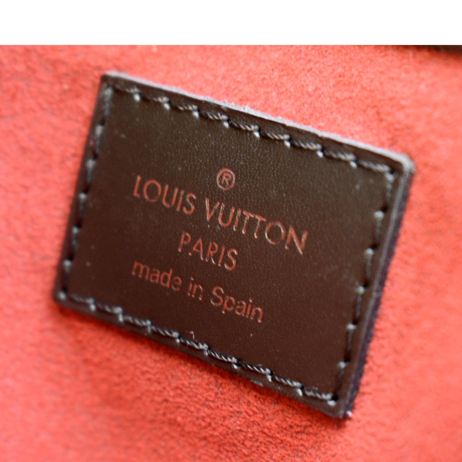 Louis Vuitton Damier Ebene Canvas Rivoli MM Bag at 1stDibs