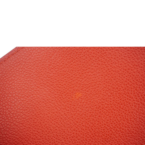 LOUIS VUITTON Metis Pochette Empreinte Leather Crossbody Bag Red