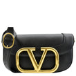 VALENTINO Supervee Leather Crossbdoy Bag Black
