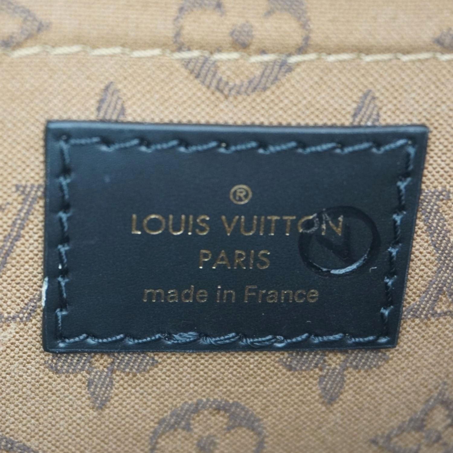 louis vuitton backpack made in italy LOUIS VUITTON Alma Epi Leather Backpack Black