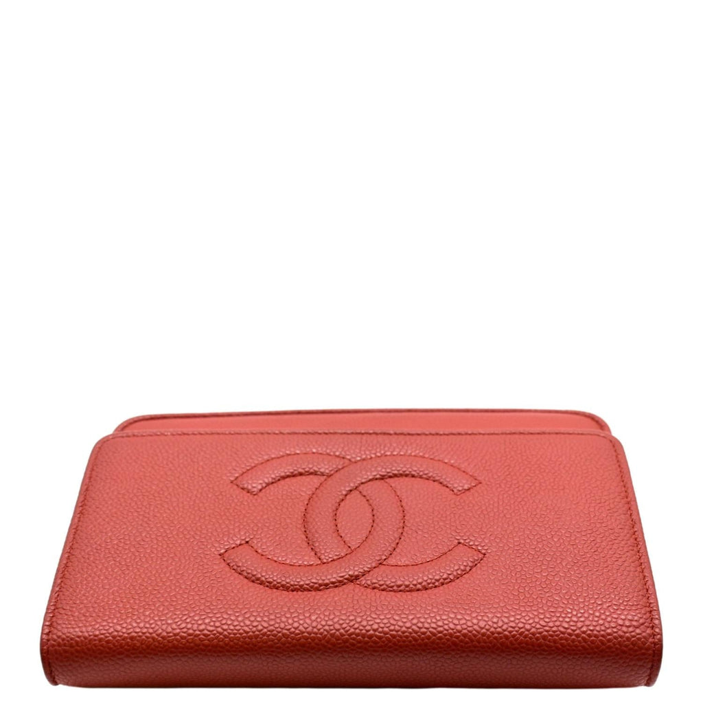 Chanel CC Woc Leather Wallet on Chain Crossbody Bag Red